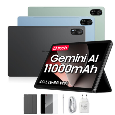 Blackview MEGA 8 Android 15 Tablet 13 Zoll 36GB+256GB/512GB 11000mAh Gemini AI