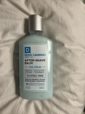 Duke Cannon Supply Co. After-Shave Balm, Ice Cold, Alcohol Free - 6 fl oz/ USA