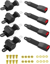 4pcs Golf Cart Retractable Seat Belts for EZGO Club Car Yamaha TXT RXV Precedent