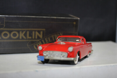 BROOKLIN MODELS 1.43 BRK 13 1956 FORD THUNDERBIRD HARDTOP RED EX
