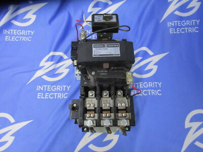 GE SIZE 3 MOTOR STARTER CR308E100AAA 90A 600VAC COIL 55-501336G00 SERIES A 110/1
