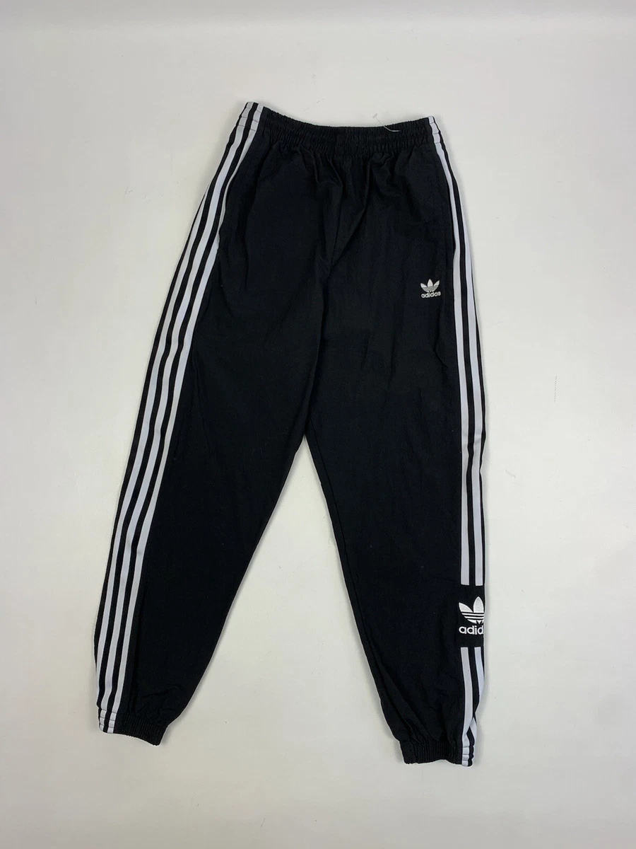 Adidas Originals Women's nylon track pants size UK 8 I 40 black | eBay