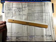 1916 Frachtbrief Dollbergen, Eisenbahndirektion Hannover