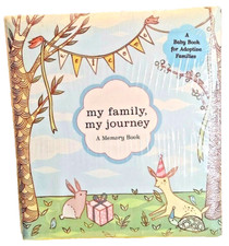 My Family My Journey Memory Book A Baby Book for Adoptive Families New Sealed