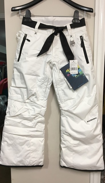 girls black snow pants