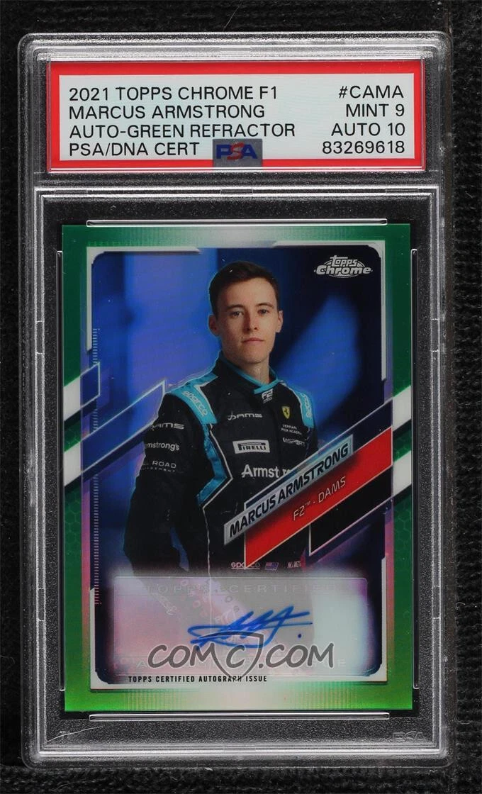 ゆ*様 Topps Chrome Formula 1 マーカス・アームストロング 2021 Topps Chrome Formula 1 - Marcus Armstrong #CA-MA for sale | eBay