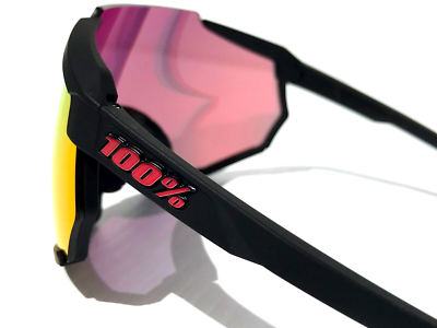 100% Percent RACETRAP 3.0 Soft Tact Black HiPER Red Mirror