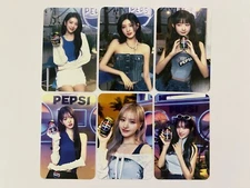 IVE Pepsi Event Photocard Yujin Wonyoung Rei Liz Leeseo Gaeul