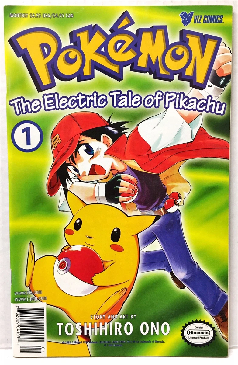 Pokemon The Electric Tale Of Pikachu #1 3rd Print | eBay