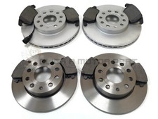 DISCHI E PASTIGLIE FRENO ANTERIORI E POSTERIORI SKODA SUPERB 1.4 1.8 1.9 TDi 2.0 TDi 2008-2013