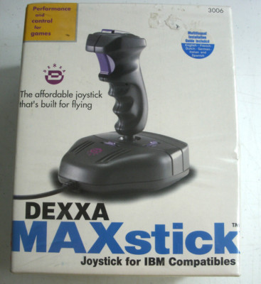 DEXXA MAXSTICK Joystick  3006 --  Vintage NOS in SEALED BOX