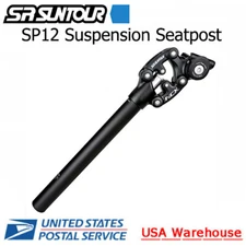 SR Suntour SP12 NCX 27.2/30.8/30.9/31.6 x 350mm 400mm Suspension Seatpost MTB