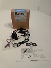 Earbay Bluetooth Headset With Microphone, Wireless Headphones With Mic Noise New