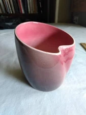 Vintage Pink Art Pottery L.A. Pottery 52 Calif. Ceramic MCM Cool mid century pot