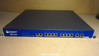 Juniper Networks SSG-140-SH Secure Services Gateway VPN Firewall 10/100  2x 1000