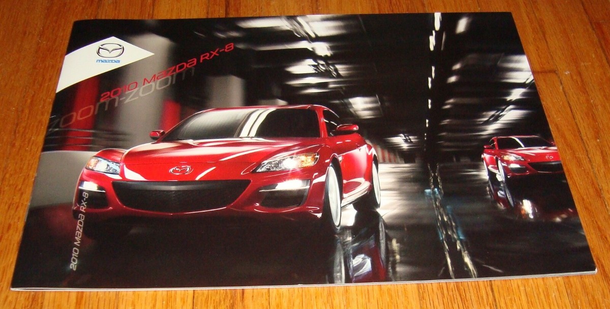 Original 2010 Mazda RX-8 Deluxe Sales Brochure Catalog R3 | eBay
