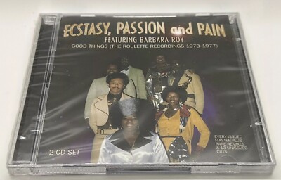 ECSTASY PASSION & PAIN f/ Barbara Roy Good Things Roulette Records 73-77 2XCD 