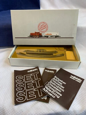 Marklin Mini-Club Z Scale Model Train Starter Set in Box # 8174 West Germany - image 1 of 4