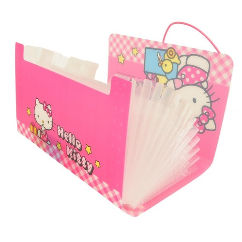 1 x Limited Edition Hello Kitty® 12 Pocket Expandable Folder Wallet Organiser - Picture 5 of 11