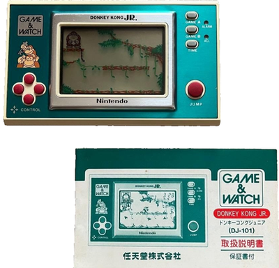 Nintendo DJ-101 Game & Watch Donkey Kong JR Console Japan Retro