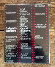 CALIGARI'S CABINET & GRAND ILLUSIONS A History of Film Design/1st Ed HB DJ 1976