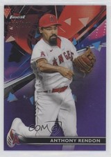 2021 Topps Finest Purple Refractor /250 Anthony Rendon #66 1og