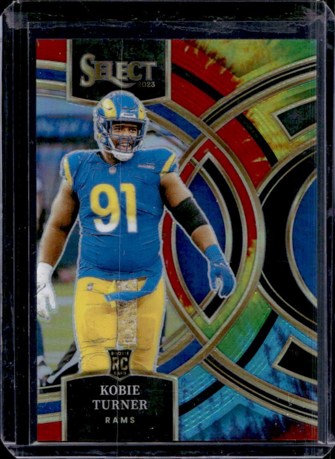Kobie Turner Panini Select #131 Tie-Dye Prizm