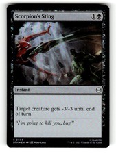 2025 Magic: The Gathering SPM Scorpion's Sting Foil 65