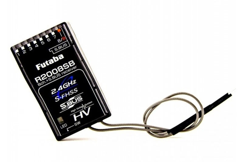 Futaba R2008SB 8-Kanal Empfänger S-FHSS mit S.Bus 2,4GHz #01000675 - Bild 2 von 2