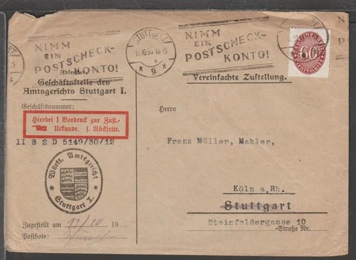 ✔️ GERMANY Deutsches Reich RARE COVER