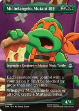 Michelangelo, Mutant BFF (Borderless) [Teenage Mutant Ninja Turtles] Near Mint