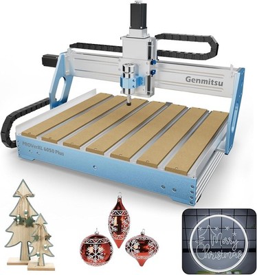 Genmitsu PROVerXL 6050 Plus CNC Router 600x500mm 3-Axis for Metal Wood Carving