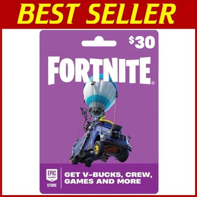 $30 Store Gift Card - Fortnite V-Bucks & Games#