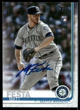 2019 Topps MATT FESTA Signed Card autograph AUTO MARINERS