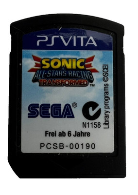 Sonic&All Stars Racing Transformed| PlayStation PS Vita |Nur Modul| Zustand: GUT