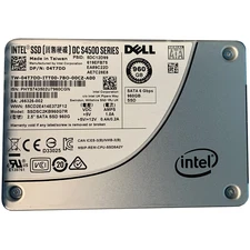 Dell 960GB 6Gbps SATA RI TLC 2.5 SSD S4500 (4T7DD)