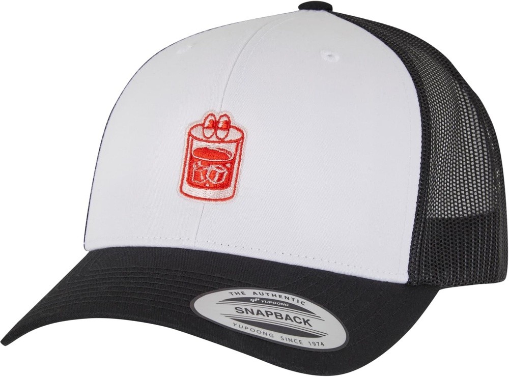 Mister Tee Have A Drink Retro Trucker Colored Front MT3901