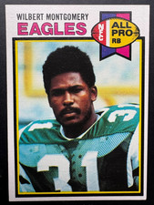 1979 TOPPS FOOTBALL WILBERT MONTGOMERY ROOKIE #85 EAGLES NM