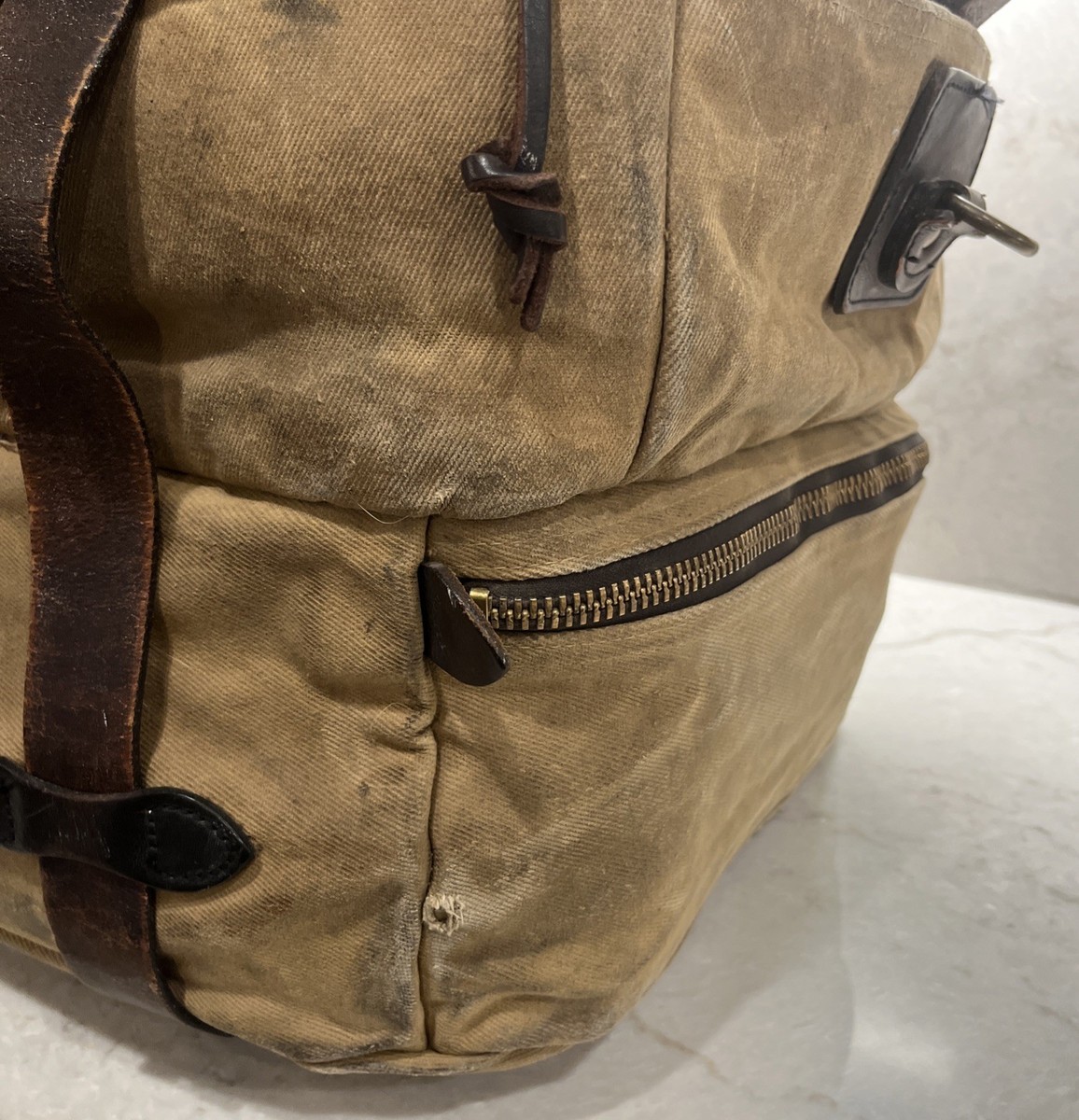 Vintage Filson 239 XL Rugged Twill Outfitter Bag | Talon Era
