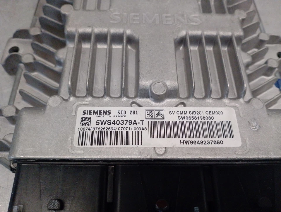 9658198080 CENTRALINA MOTORE / 5WS40379AT SIEMENS / 5233418 PER CITROËN C6 TD_ - Immagine 4 di 4