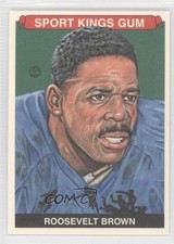 2012 Sportkings Series E Premium Back Rosey Brown Roosevelt Brown #232 HOF 0b0