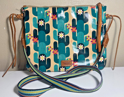 Consuela Spike Cactus Crossbody Bag with Signs of Wear