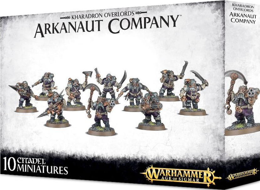 Kharadron Overlords Arkanaut Company kit de 10 figurines personnalisables Citadel