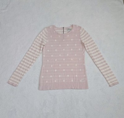 Clements Ribeiro Portobello Sweater Shirt Top Pink Extra Fine Merino Wool Medium