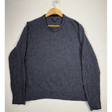The Men's Store Bloomingdale's Mens Navy Honeycomb Wool  Cashmere Sweater XL
