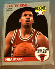 1990-91 NBA Hoops - Stacey King #66 (RC)