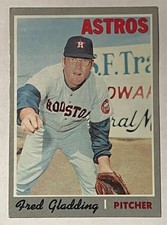 ungraded Fred Gladding #208 1970 Topps baseball card