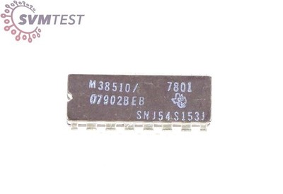 Texas Instruments Inc SNJ54S153J Multiplexer S Series 2-Func 4 Line Input