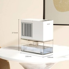 UltraQuiet Compact Dehumidifier 1L Day for Small Space Moisture Control