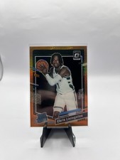 Chris Livingston 2023-24 Optic Rated Rookie Orange Prizm 42/99